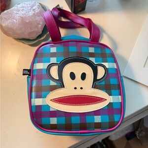 Paul Frank Checkered Monkey Bag